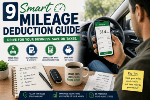 9 Smart Mileage Deduction Guide Tips