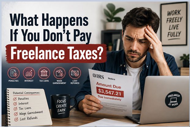what happens if you don’t pay freelance taxes