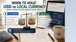 When to Hold USD vs Local Currency: A Freelancer Treasury Framework 2027